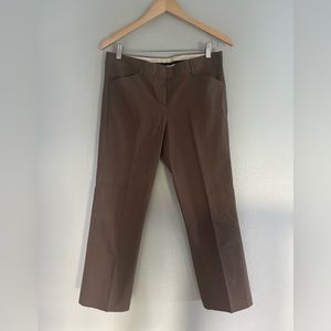 Theory pants. Cropped. Brown. Size 10